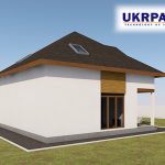 Двоповерховий будинок з сіп панелей. Проект SIP ДІМ #93 UKRPANEL