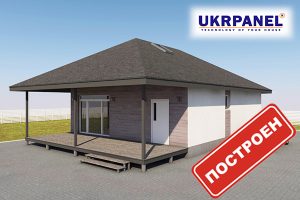 Канадський будинок з сіп панелей. Проект SIP ДІМ #79 UKRPANEL