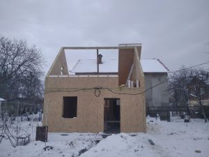 ᐉ Київ. Осокорки. Будинок із СІП-панелей. UKRPANEL