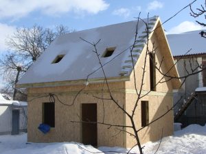 ᐉ Київ. Осокорки. Будинок із СІП-панелей. UKRPANEL