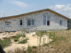 ᐉ Будівництво будинку з газоблоку AEROC. Вишгород