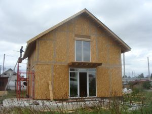 ᐉ Київ. Двоповерховий будинок з сіп панелей. Проект "Радосинь"