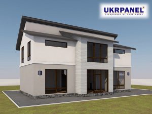 ᐉ Будинки з сіп панелей. В.Александрівка. УКРПАНЕЛЬ