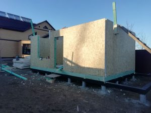 ᐉ Будівництво лазні з сіп панелей м. Ізмаїл