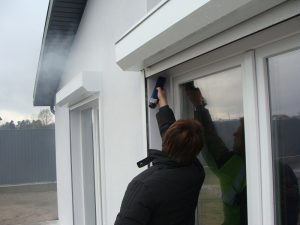 ᐉ Тест на герметичність будинку з сіп панелей. UKRPANEL. blower door test