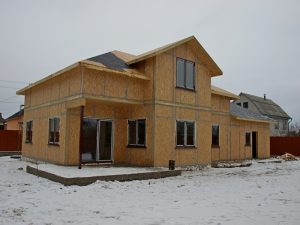ᐉ Будинок з сіп панелей. Осокорки. Проект СІП БУДИНОК # 91 UKRPANEL