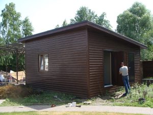 ᐉ Будівництво невеликого гостьового будинку з сіп панелей в Плютах
