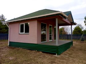 ᐉ Будівництво будинку з сіп панелей Проект GREEN
