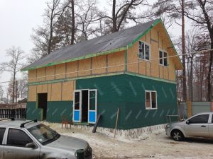 ᐉ Будинки з сіп панелей. ІРПІНЬ. Укрпанель