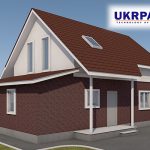 Канадський будинок з сіп панелей. Проект SIP ДІМ #84 UKRPANEL