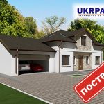 Двоповерховий будинок з сіп панелей. Проект SIP ДІМ #91 UKRPANEL