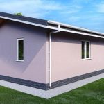 Одноповерховий будинок з сіп панелей. Проект Ірпінь