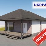 Канадський будинок з сіп панелей. Проект SIP ДІМ #79 UKRPANEL